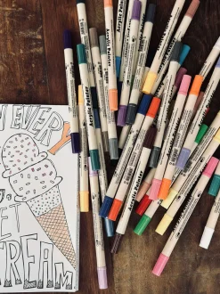 VIAMAJA Tegneartikler|Art Therapy<Tusser - Akryl Twinmarkers 36 stk.