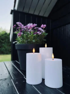 VIAMAJA Lys Og Led|Udendørs Led<Udendørs Bloklys - Sæt af 3 stk
