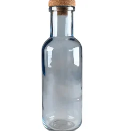 VIAMAJA Kander Og Karafler<Vandflaske med korkprop – Blue 1 ltr.
