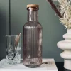 VIAMAJA Kander Og Karafler<Vandflaske med korkprop – Rose 1 ltr.