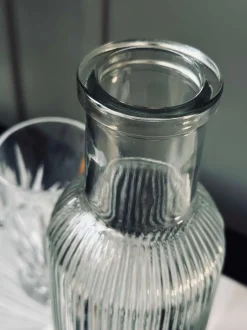 VIAMAJA Kander Og Karafler<Vandflaske med korkprop – Clear 1 ltr.