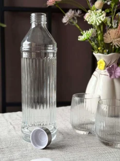 VIAMAJA Kander Og Karafler<Vandflaske med metallåg - 1000ml.