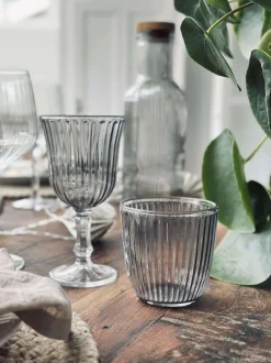 VIAMAJA Krus, Kopper Og Glas<Vandglas grey