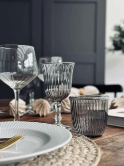 VIAMAJA Krus, Kopper Og Glas<Vandglas grey
