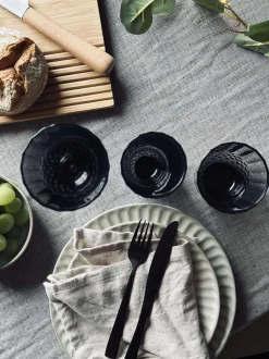 VIAMAJA Krus, Kopper Og Glas<Vandglas Sanna grey 345 ml.