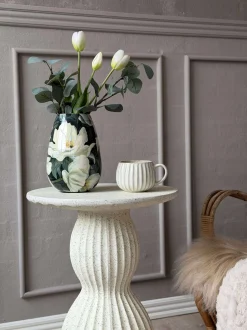 VIAMAJA Vaser<Vase - Flower print 20 cm