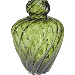 VIAMAJA Vaser<Vase ART grøn mundblæst