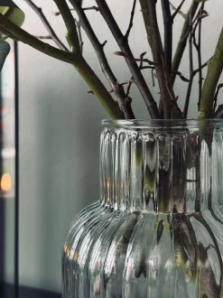 VIAMAJA Vaser<Vase Gunilla - Klar glas