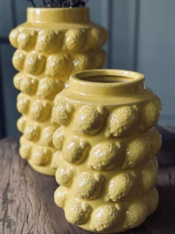 VIAMAJA Vaser<Vase Lemon - Small