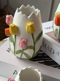 VIAMAJA Vaser|Påske<Vase med tulipaner - Flere størrelser