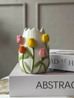 VIAMAJA Vaser|Påske<Vase med tulipaner - Flere størrelser
