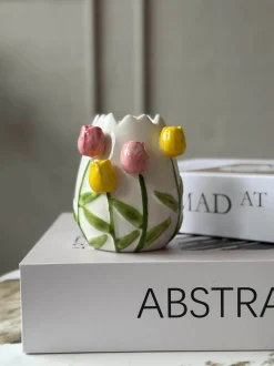 VIAMAJA Vaser|Påske<Vase med tulipaner - Flere størrelser