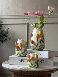VIAMAJA Vaser|Påske<Vase med tulipaner - Flere størrelser