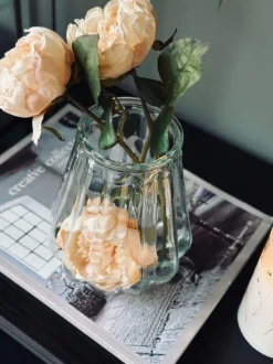 VIAMAJA Vaser<Vase Onion - Klar glas
