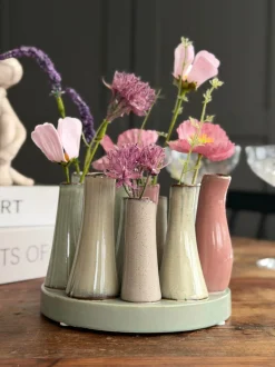 VIAMAJA Vaser|Pynte Genstande<Vase Round Raw-mix