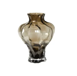 VIAMAJA Vaser<Vase Thelma brown - Mundblæst
