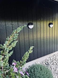 VIAMAJA Lys Og Led|Udendørs Led<Væglampe med solceller – Sæt med 4 stk