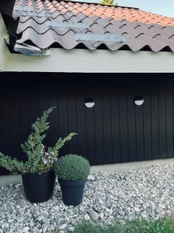 VIAMAJA Lys Og Led|Udendørs Led<Væglampe med solceller – Sæt med 4 stk