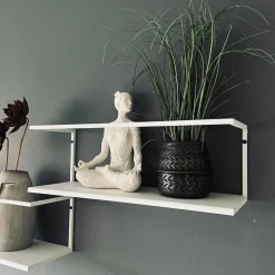 VIAMAJA Hylder|Hylder<hylde - White deluxe - 45cm