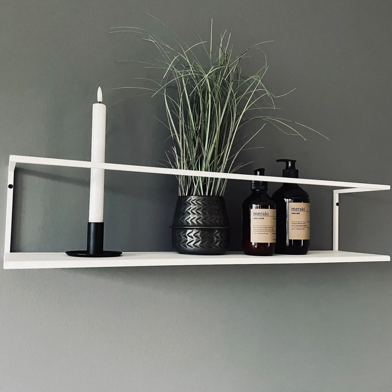VIAMAJA Hylder|Hylder<hylde - White deluxe - 70cm