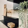 VIAMAJA Hylder|Hylder<kombi hylde – Sort 45cm