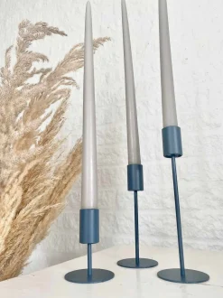 VIAMAJA Lysestager<Simple – Midnight Blue – Stor