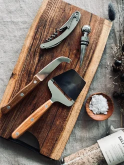 VIAMAJA Alt Til Vin|Alt Til Tapas<Vin og oste sæt - Oplukker og knive