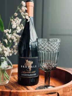 VIAMAJA Krus, Kopper Og Glas<Vinglas French grey