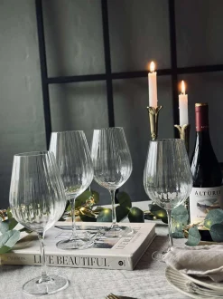 VIAMAJA Krus, Kopper Og Glas|Alt Til Vin<Vinglas rødvin CRYSTAL - Sæt med 4 stk.