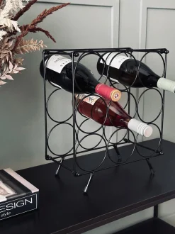 VIAMAJA Alt Til Vin|Div. Køkken<Vinreol i metal - 9 flasker