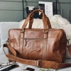 VIAMAJA Weekend Tasker<Weekendtaske Brooklyn - Cognac