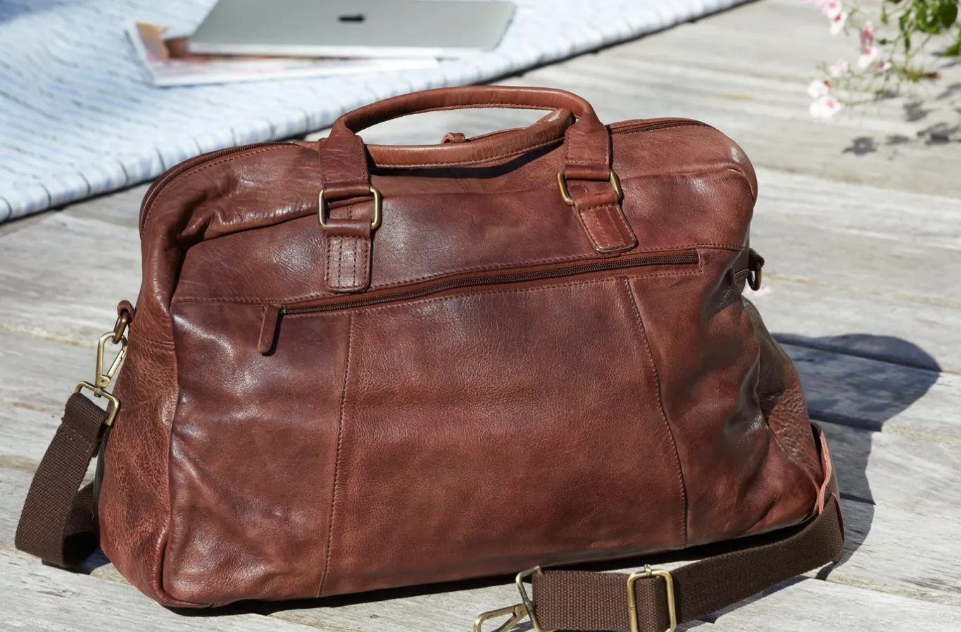 VIAMAJA Weekend Tasker<Weekendtaske Raw boheme - Brown