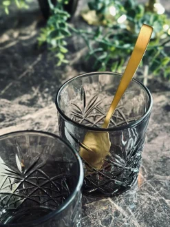 VIAMAJA Krus, Kopper Og Glas<Whisky glas / vandglas Røgfarvet - 4 stk