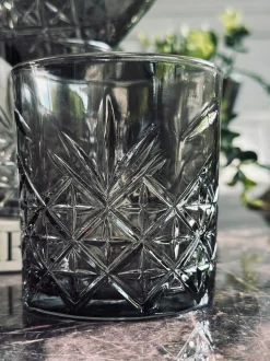 VIAMAJA Krus, Kopper Og Glas<Whisky glas / vandglas Røgfarvet - 4 stk