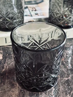 VIAMAJA Krus, Kopper Og Glas<Whisky glas / vandglas Røgfarvet - 4 stk