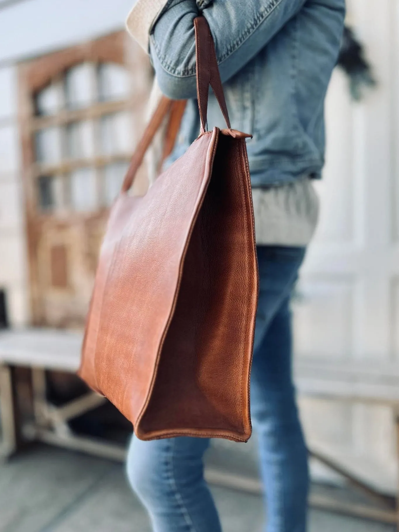 VIAMAJA Computertasker|Læder Tasker<Work / Shopper - Lisa Walnut