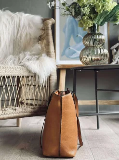 VIAMAJA Computertasker|Læder Tasker<Work Bag - Malou Cognac