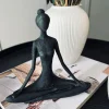 VIAMAJA Interiør|Pynte Genstande<YOGA - Black Lady No.4