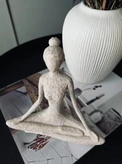 VIAMAJA Interiør|Pynte Genstande<YOGA - White Lady No.4